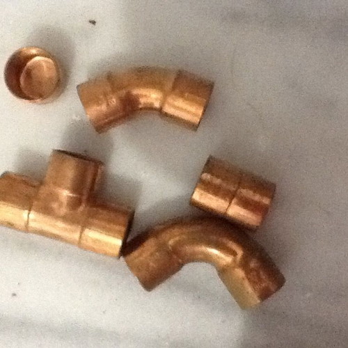 Copper fittings new in various sizes