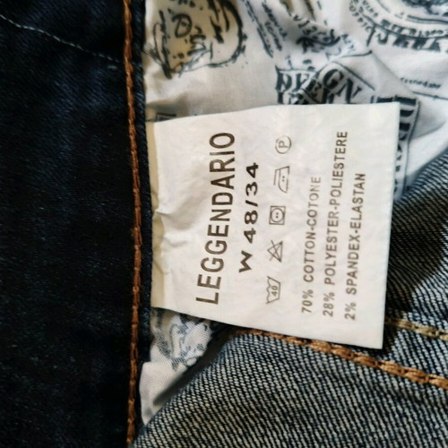 Jean pants Legendario new, size L, blue