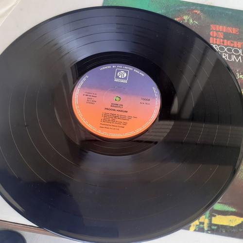 Procol Harum Shine on Brightly LP used, rock