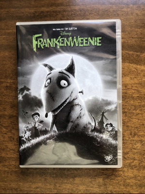 Disney DVD Frankenweenie μεταχειρισμένο, μεταγλωττισμένο