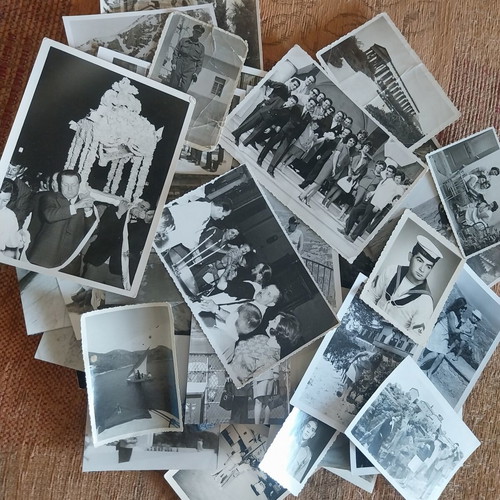 Large lot of black and white photos 1930-1970