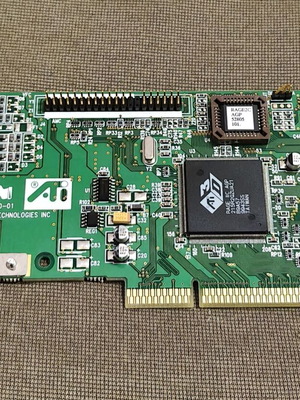 ATI 3D Rage IIC AGP graphics card like new
