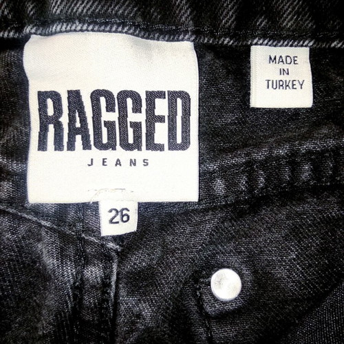 The Ragged Priest Faded Checkerboard Jeans like new, size 26 XS