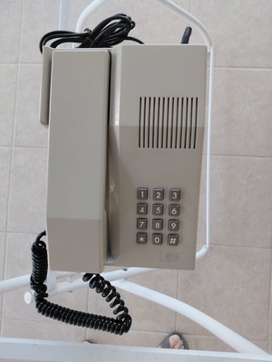 OTE telephone device, wired, grey