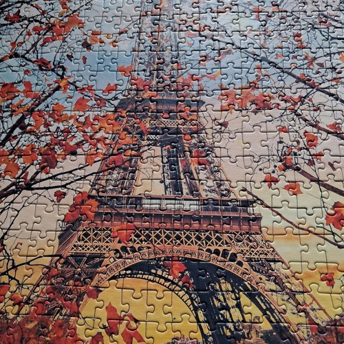 Eiffel Tower puzzle 500 pieces like new, Trefl