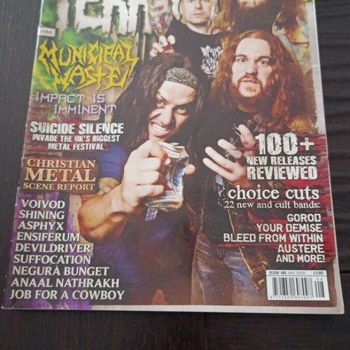 Terrorizer Metal magazine like new, 2 issues in English