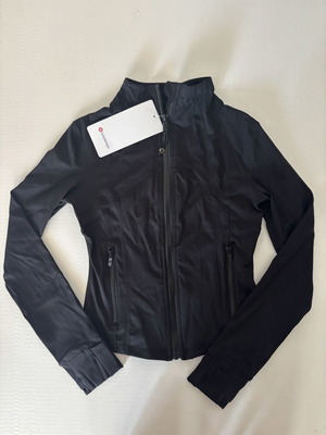 Lululemon Black Define Jacket New, Size XS