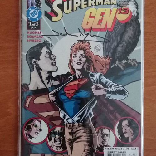Superman/Gen13 (2000) #1 signed comic like new