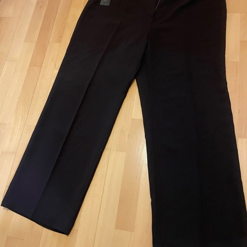 Plus size pants new, dark brown no64