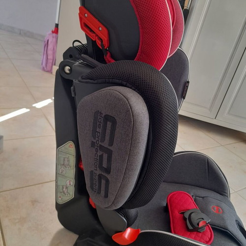 Lorelly Magic Premium+SPS car seat new, red/grey, 9-36 kg