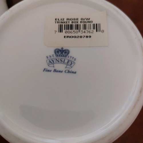Ansley England porcelain set of 3 pieces used