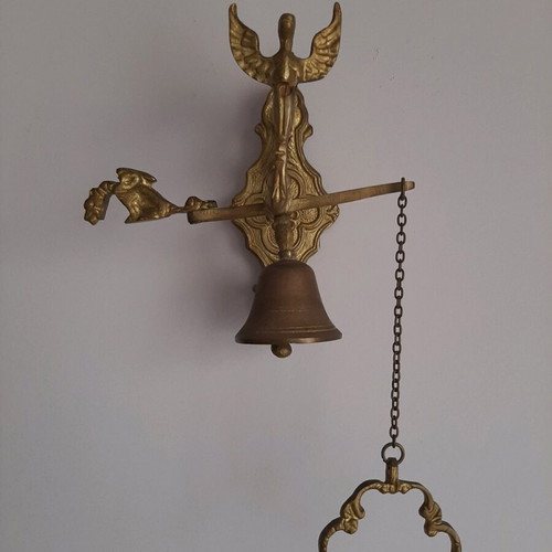 Antique 18th Century Bronze Bell used