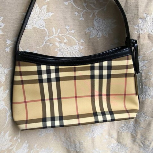 Burberry Nova Check Small Shoulder Bag σαν καινούργιο, μπεζ