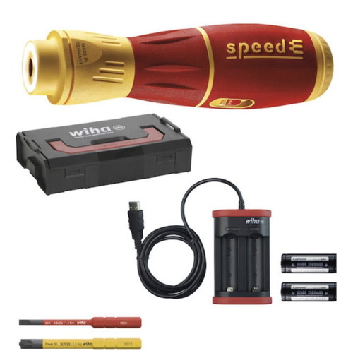 Wiha 591 E-Screwdriver like new, battery powered with light
