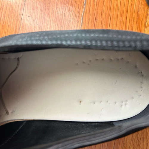 Tod's men's black suede shoes used, size 10 (44-45)