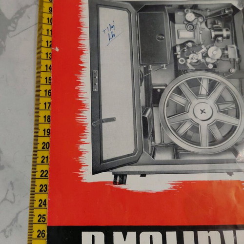 Vintage Excelsior VI movie camera promotional brochure from the 1960s like new