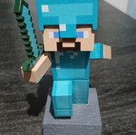 Minecraft figurine like new