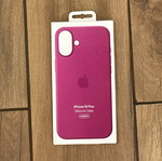 IPhone 16 Plus case new, pink Apple silicone