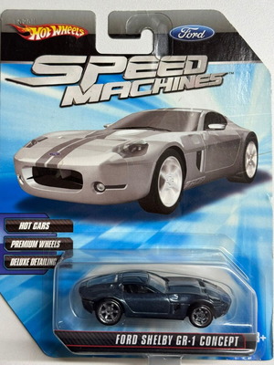 Hot Wheels Speed Machines Ford Shelby GR-1 Concept used