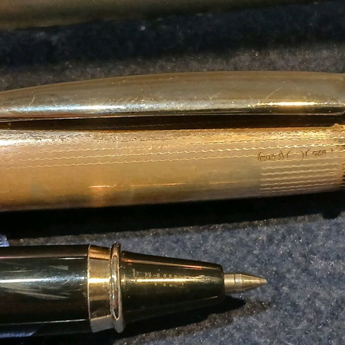 Silver fountain pen like new
