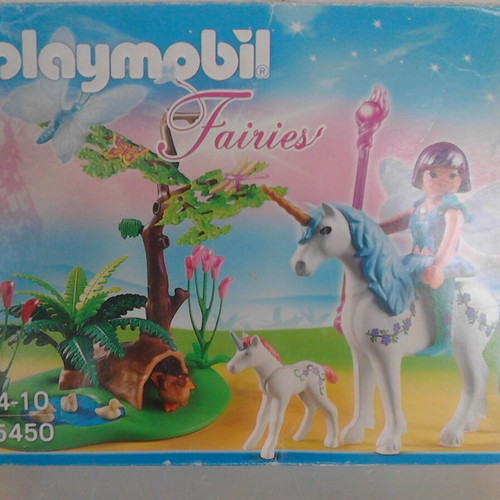 Playmobil 5450 Fairy Crystalia with Animals like new