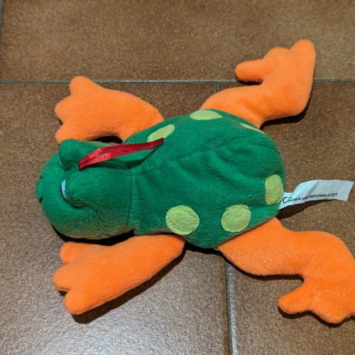 Emirates Airlines plush frog new