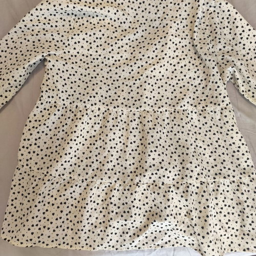 Blouse with hearts small like new
