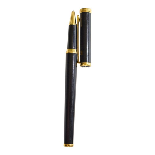 Montblanc Noblesse Oblige rollerball pen, black resin and gold