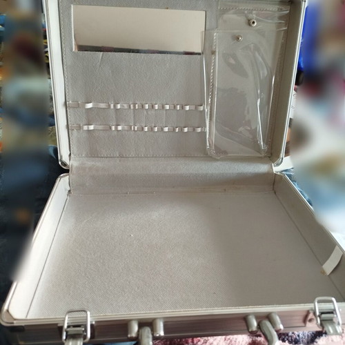 Makeup case used, clean inside