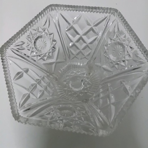 Crystal items new, set of 6 pieces