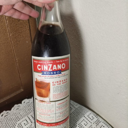 Cinzano Rosso 1975 collectible sealed in original box new