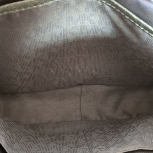 Michael Kors crossbody bag like new, silver leather