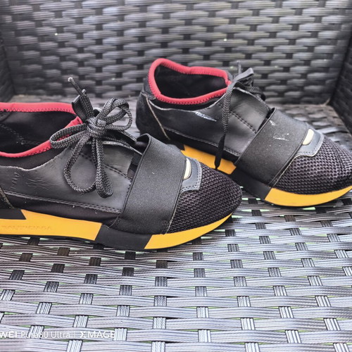 Balenciaga sneakers used, size 36, black