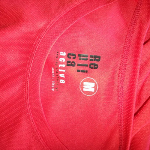T shirt Replicat active medium red like new