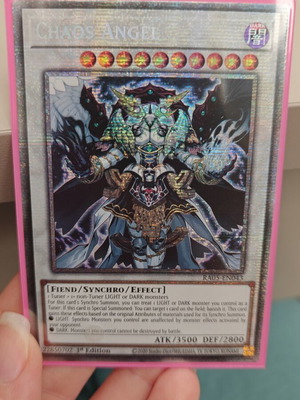 Chaos Angel Starlight rare Yugioh card new