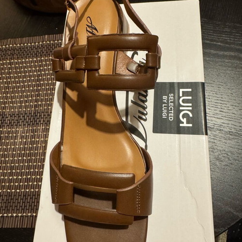Brown sandal Luigi new, size 39