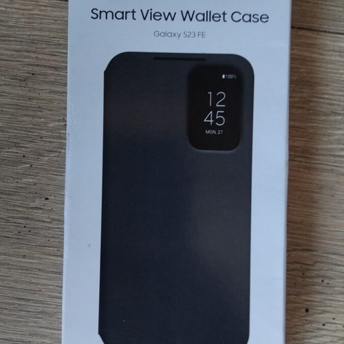 Samsung S23 Smart View Wallet Case new, black