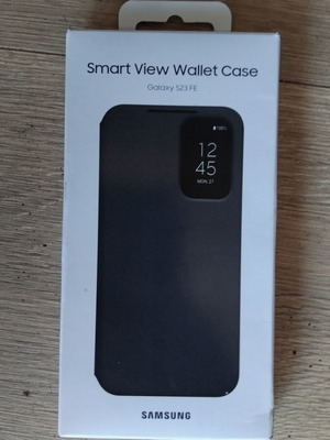 Samsung S23 Smart View Wallet Case new, black