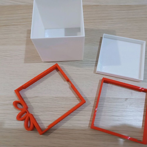 3D Printed Gift Box new