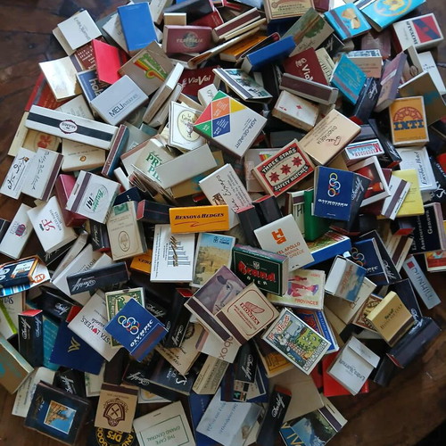 Match collection used, 360 pieces, rare boxes