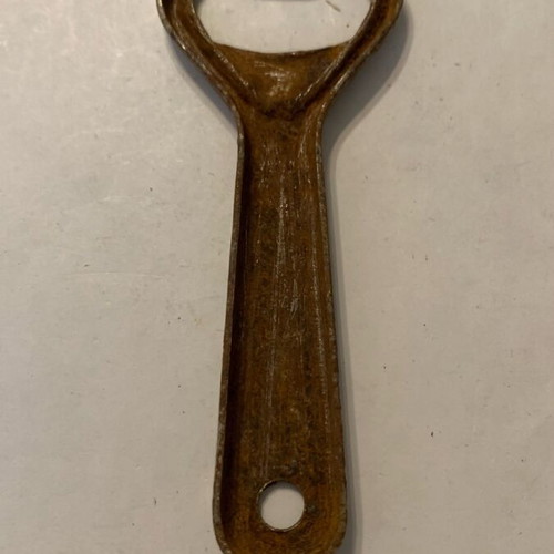 Beer bottle opener used