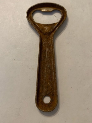 Beer bottle opener used