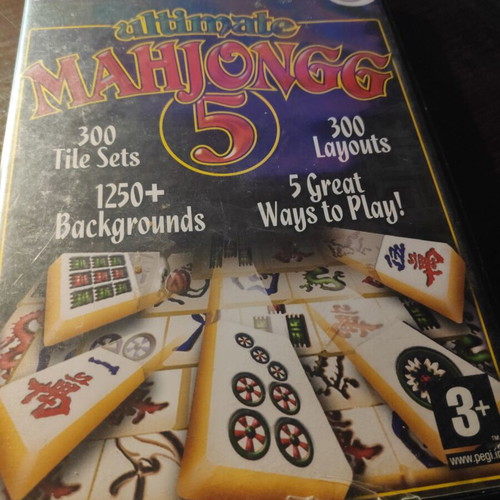 PC CD-ROM Ultimate Mahjongg 5 used