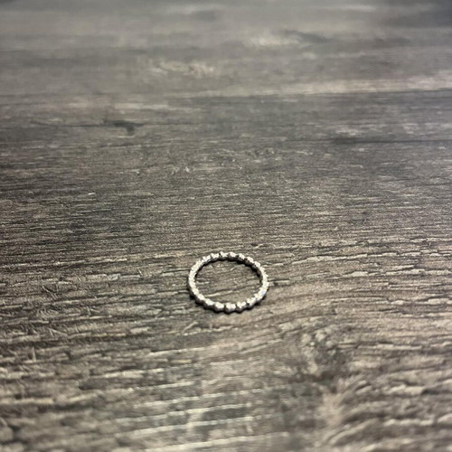 Silver ring like new in excellent condition