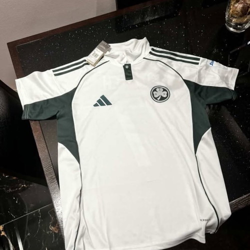 Panathinaikos Away Jersey with Tetei 7, size M, new, authentic