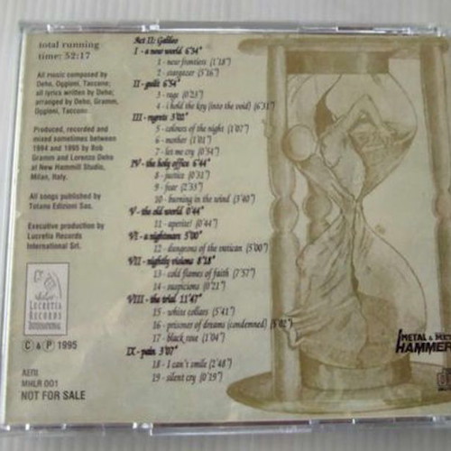 Time Machine Act II: Galileo CD used, rock