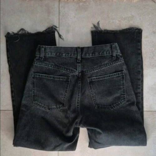 Zara pants straight fit new, black, size XS