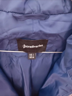 Stradivarius blue jacket, size L