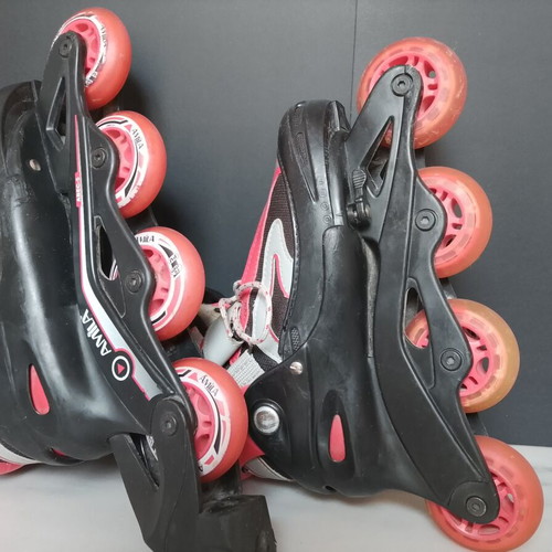 Amila Kids Rollers Adjustable Size 34-37 Used