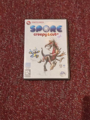 Spore Creepy and Cute PC DVD video game used